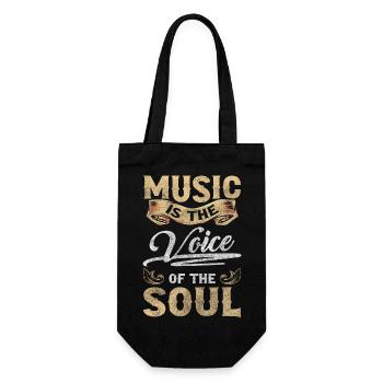 Concert de divertissement de musicien de rue - Sac à bouteille - noir - Devant