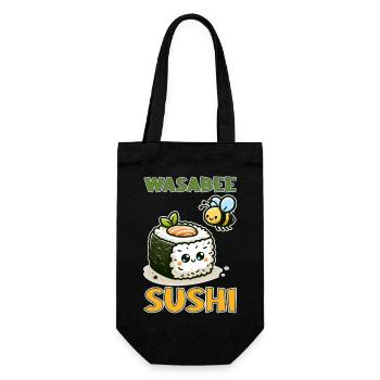 Wasabee Sushi - Sac à bouteille - noir - Devant