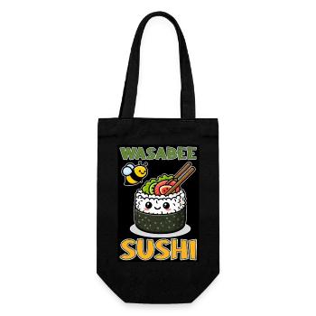 Wasabee Sushi - Sac à bouteille - noir - Devant