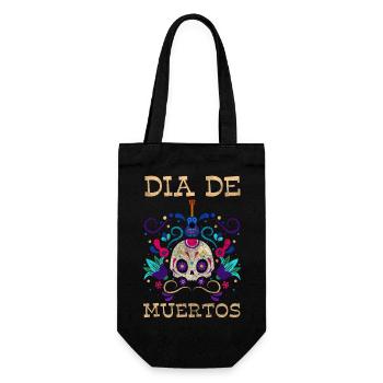 Commémoration de l’honneur du Festival des morts du Dia de Muertos - Sac à bouteille - noir - Devant