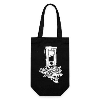 Self-Love // Illustration - Gift Bag for Bottles - black - Front