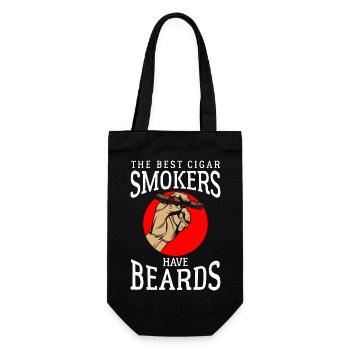 Cigares Smoke Cuba Connaisseurs - Sac à bouteille - noir - Devant