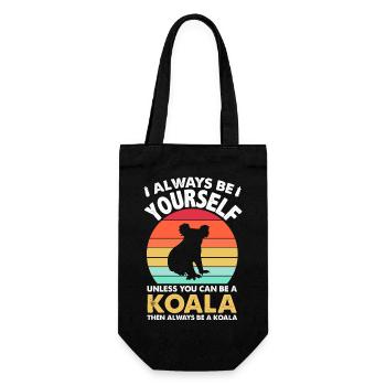 Koala - Sac à bouteille - noir - Devant