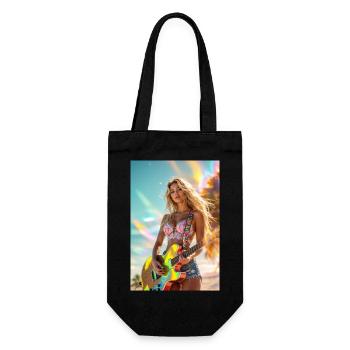 Luna Sunshine - Gift Bag for Bottles - black - Front