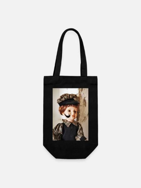 Dolly - Geschenkbeutel für Flaschen - Schwarz