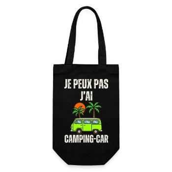 Camping Car Palm Soleil - Sac à bouteille - noir - Devant