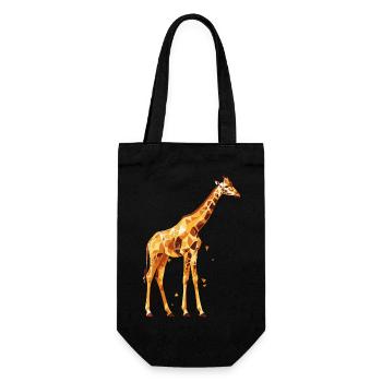 Giraffe_2 - Sac à bouteille - noir - Devant