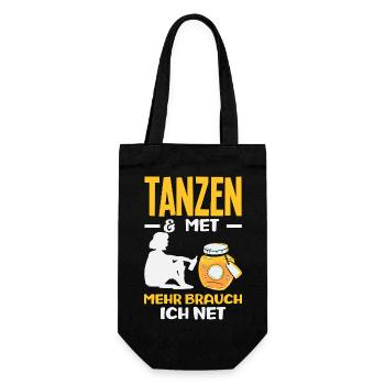 Dance - Gift Bag for Bottles - black - Front
