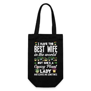 Garden & Plant Lovers Gifts - Gift Bag for Bottles - black - Front