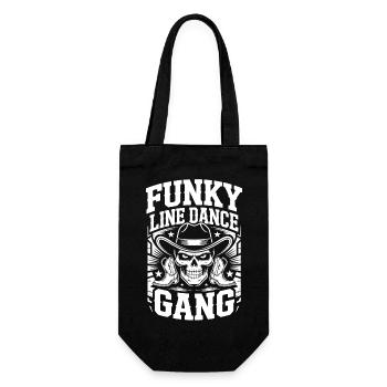 Funky Line Dance Gang - Gift Bag for Bottles - black - Front