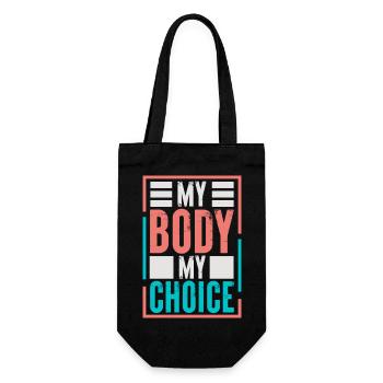 Pro-choix Mon corps Mon choix Mon choix - Sac à bouteille - noir - Devant