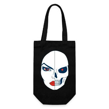 La mort et son visage - Sac à bouteille - noir - Devant