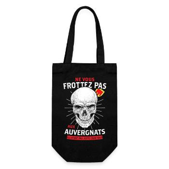 Ne Vous Frottez Pas Aux Auvergnats Ils N Ont Pa... - Sac à bouteille - noir - Devant