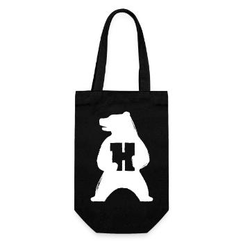 H-Bear Silhouette - Sac à bouteille - noir - Devant