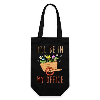 Botanist - Gift Bag for Bottles - black - Front