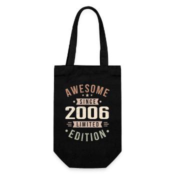 Original 2006 Millésime Vintage Anniversaire 2006 - Sac à bouteille - noir - Devant