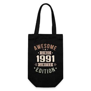 Original 1991 Vintage Vintage anniversaire 1991 - Sac à bouteille - noir - Devant