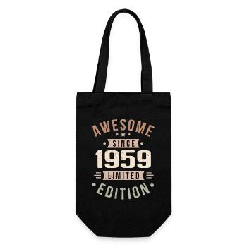 Original 1959 Vintage Vintage anniversaire 1959 - Sac à bouteille - noir - Devant