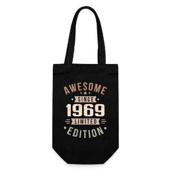 Original 1969 Vintage Vintage anniversaire 1969 - Sac à bouteille - noir - Devant