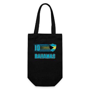 Bahamas - Gift Bag for Bottles - black - Front
