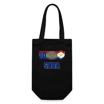 Saba - Gift Bag for Bottles - black - Front