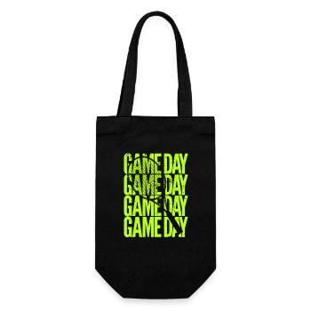 Game Day Tennis player | Sports events - Gift Bag for Bottles - black - Front