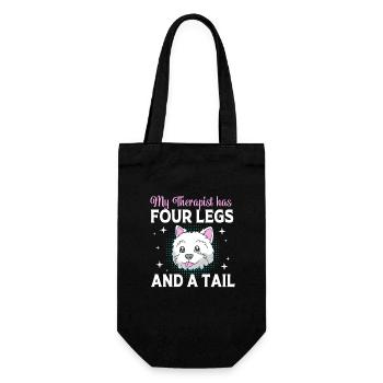Chien de thérapie - Sac à bouteille - noir - Devant