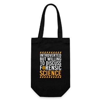 Criminalistique, Scientifiques médico-légaux, Sciences médico-légales - Sac à bouteille - noir - Devant