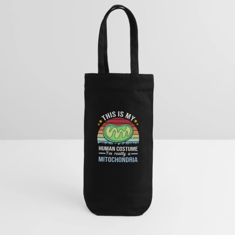 Molecule Structural Formula Gift Bag for Bottles