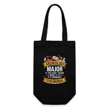 Archaeology - Gift Bag for Bottles - black - Front