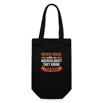 Archaeology - Gift Bag for Bottles - black - Front