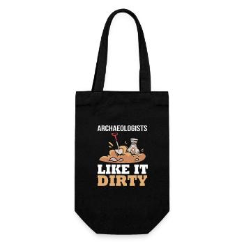 Archaeology - Gift Bag for Bottles - black - Front