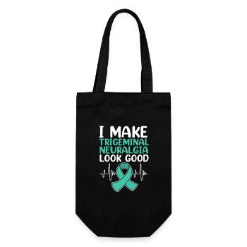Trigeminal neuralgia - Gift Bag for Bottles - black - Front