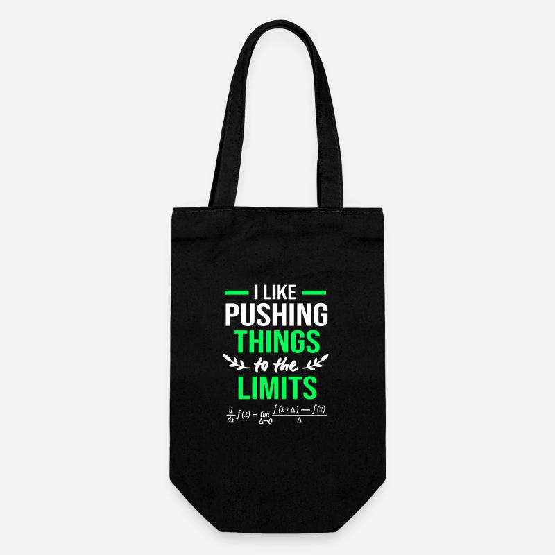 Mathématiques Mathématiques - Sac à bouteille - noir