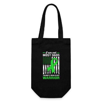 Car accident Traumatic brain injury Traumatic brain injury - Gift Bag for Bottles - black - Front