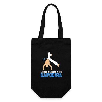 Capoeira - Gift Bag for Bottles - black - Front