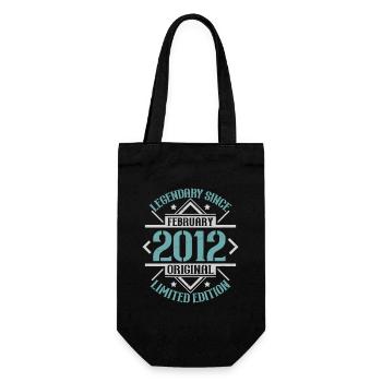 Legendary since February 2012 limited edition - Gift Bag for Bottles - black - Front
