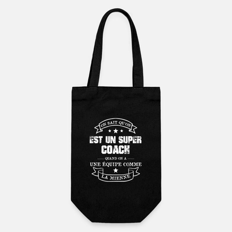 SUPER COACH D'UNE ÉQUIPE FORMIDABLE - Sac à bouteille - noir
