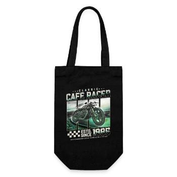 Cafe Racer 1985 Birthday Gift - Gift Bag for Bottles - black - Front