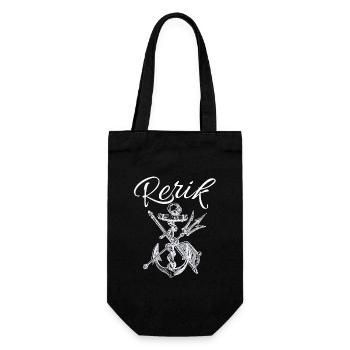 Baltic Sea Resort Rerik Anker Rowing Trident Maritim - Gift Bag for Bottles - black - Front