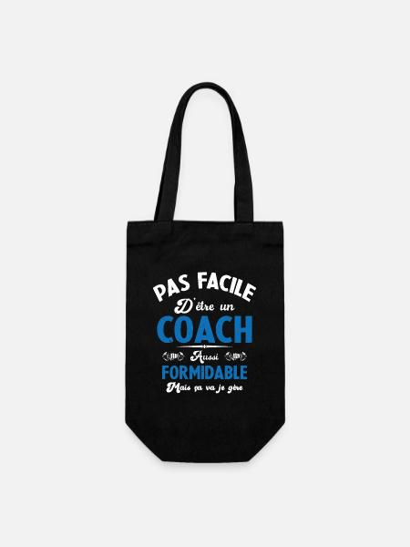 Coach Formidable Idée Cadeau Entraîneur Drôle - Sac à bouteille - noir