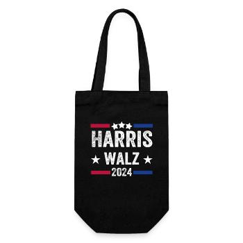 Waltz 2024 Election Kamala Tim Waltz - Sac à bouteille - noir - Devant