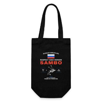Combattant Sambo - Sac à bouteille - noir - Devant