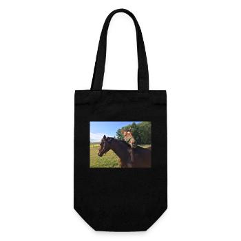 Chevaux - Sac à bouteille - noir - Devant