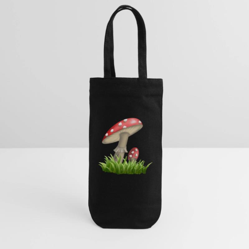 Toadstools Gift Bag for Bottles