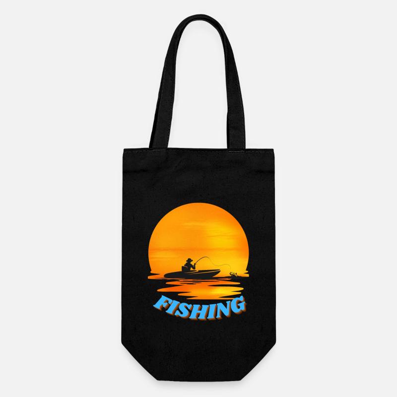 Attaque de poissons - Sac à bouteille - noir