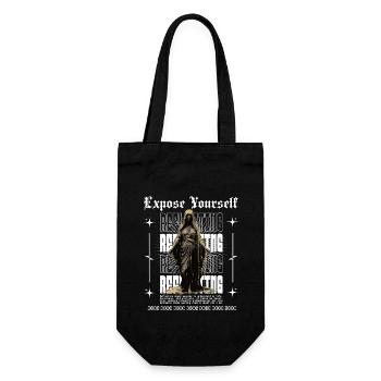 Self-Reflection Expose Yourself Streetwear Urban - Gift Bag for Bottles - black - Front