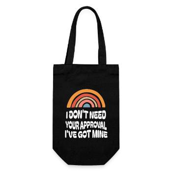 Projet sans titre Merch par T Shirt - Sac à bouteille - noir - Devant