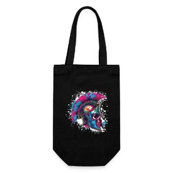 Spartan Skull Gladiator - Gift Bag for Bottles - black - Front