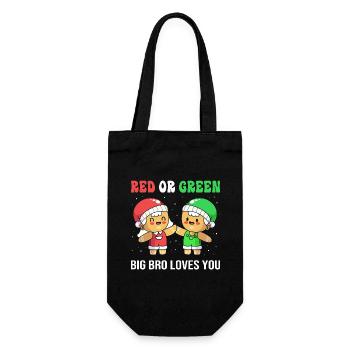 Révélation du sexe de Noël - Sac à bouteille - noir - Devant